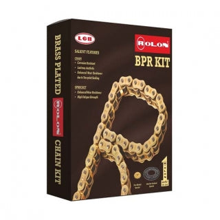 RE HIMALAYAN BRASS O RING CHAIN SPROCKET KIT
