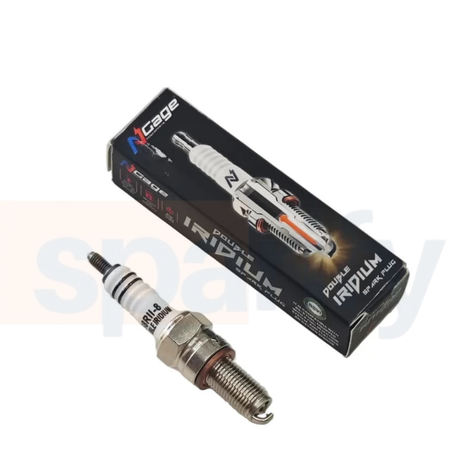 Pulsar NS 200 BS6 | NGAGE double iridium spark plug | MADE IN JAPAN - Pack of 3