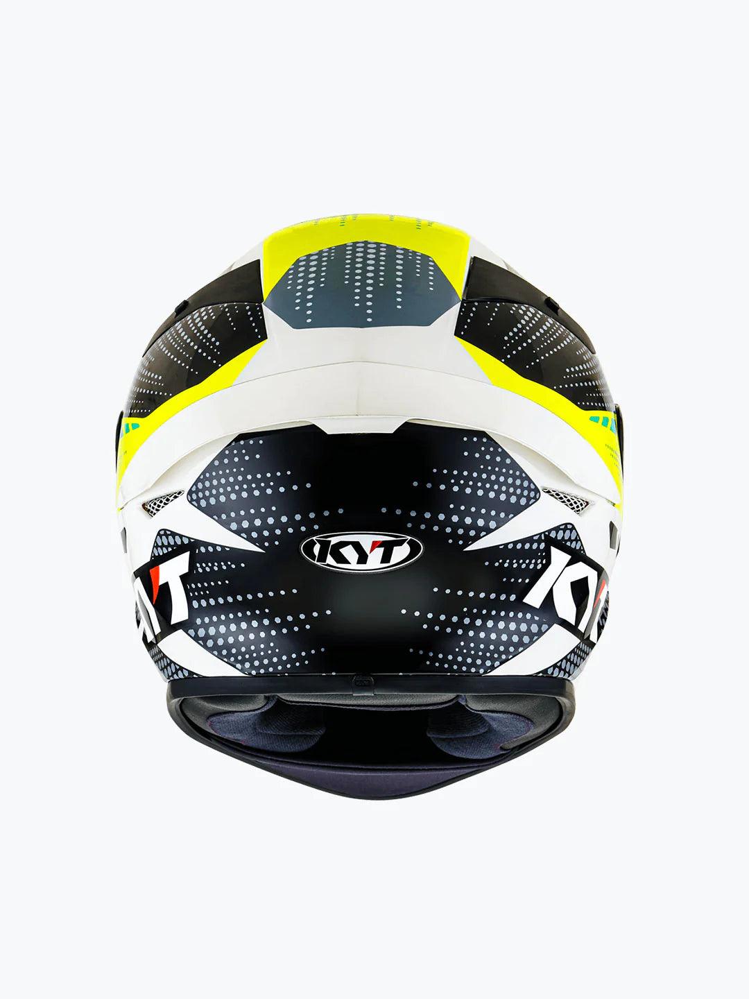 KYT TT Course Gear Black Yellow - Moto Modz