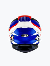 KYT TT COURSE GEAR BLUE RED - Moto Modz