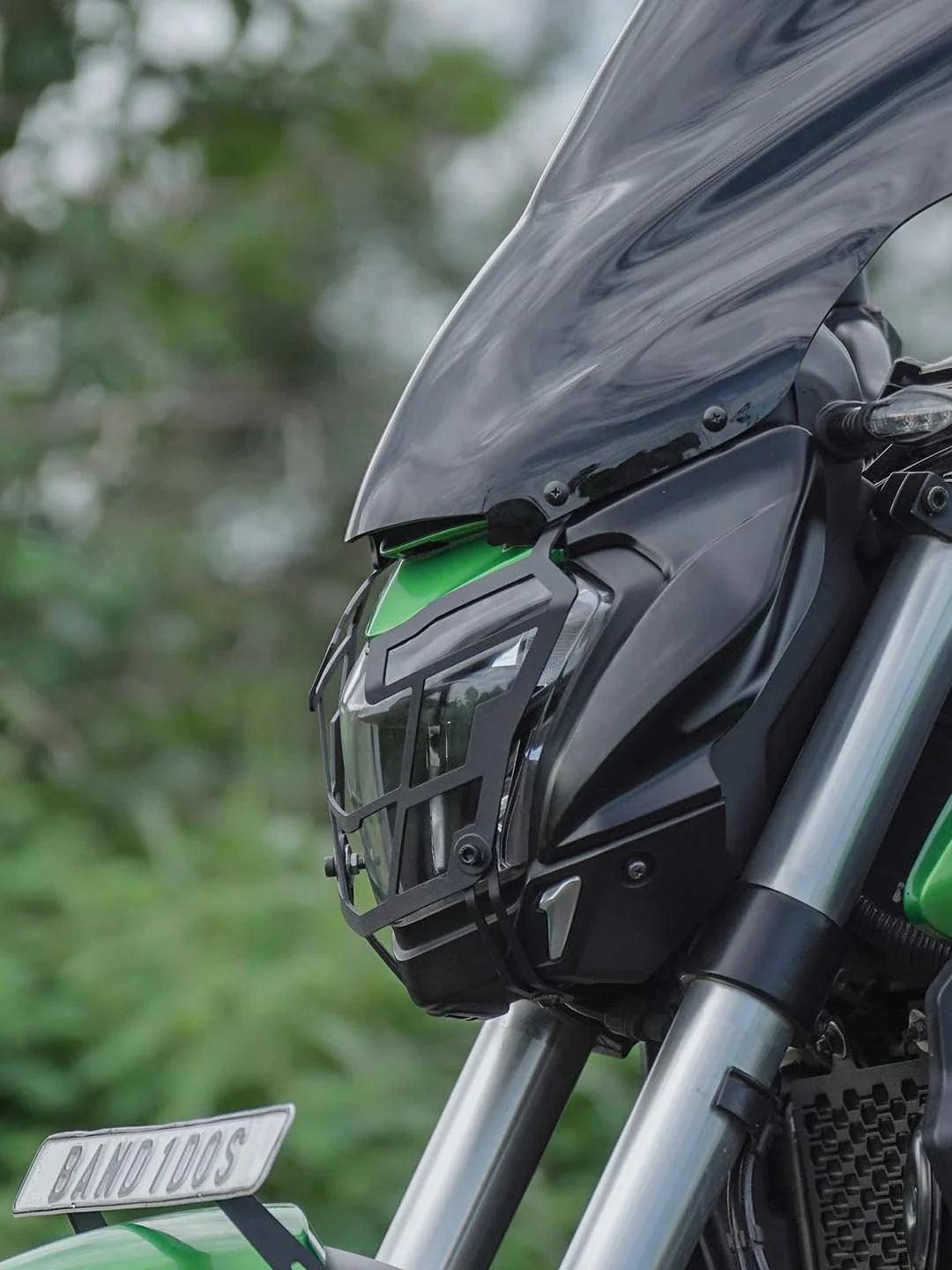 LCB Dominar Venator Headlight Grill From Moto Modz.