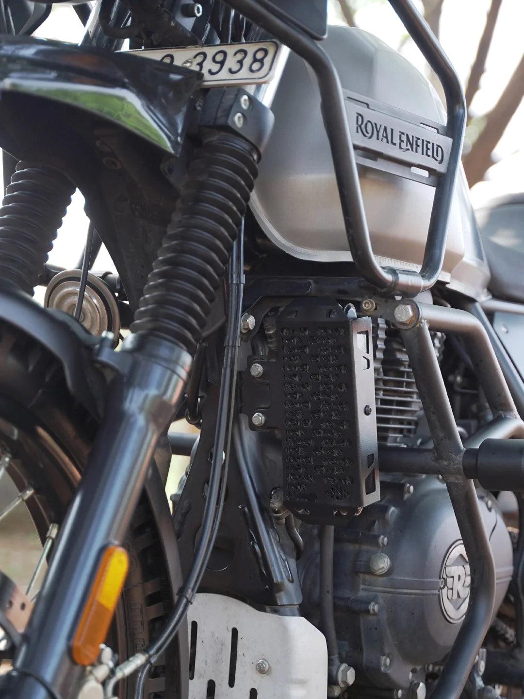 LCB Himalayan Radiator Grill Black - Moto Modz