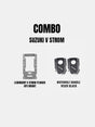 LEGUNDARY V STROM PLOIGOS GPS MOUNT+ MOTOWOLF HANDLE RISER BLACK - Moto Modz