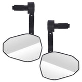 LGP Bar End Pentagon Mirror for Motorcycle Universal Fit (Set of 2)