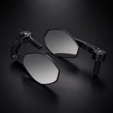 LGP Bar End Pentagon Mirror for Motorcycle Universal Fit (Set of 2)