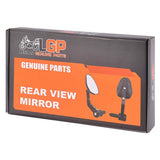 LGP Bar End Pentagon Mirror for Motorcycle Universal Fit (Set of 2)