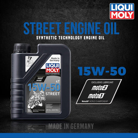 Liqui Moly 15W50 Street (1L) - Moto Modz