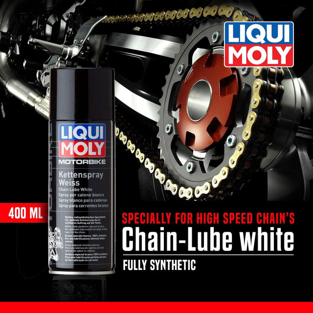 Liqui Moly Chain lube white (400 ml) - Moto Modz