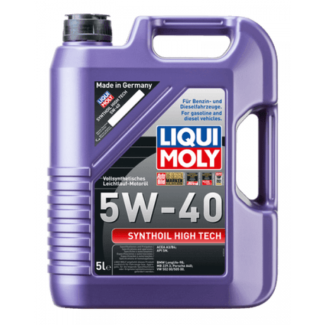 Liqui Moly Synthoil High Tec 5W-40 ( 5L) - Moto Modz
