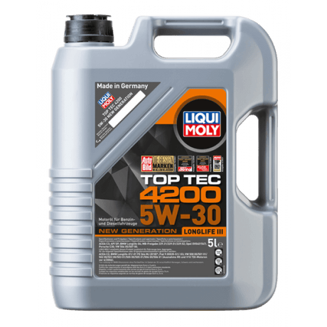 Liqui Moly Top Tec 4200 5W-30 ( 5L) - Moto Modz