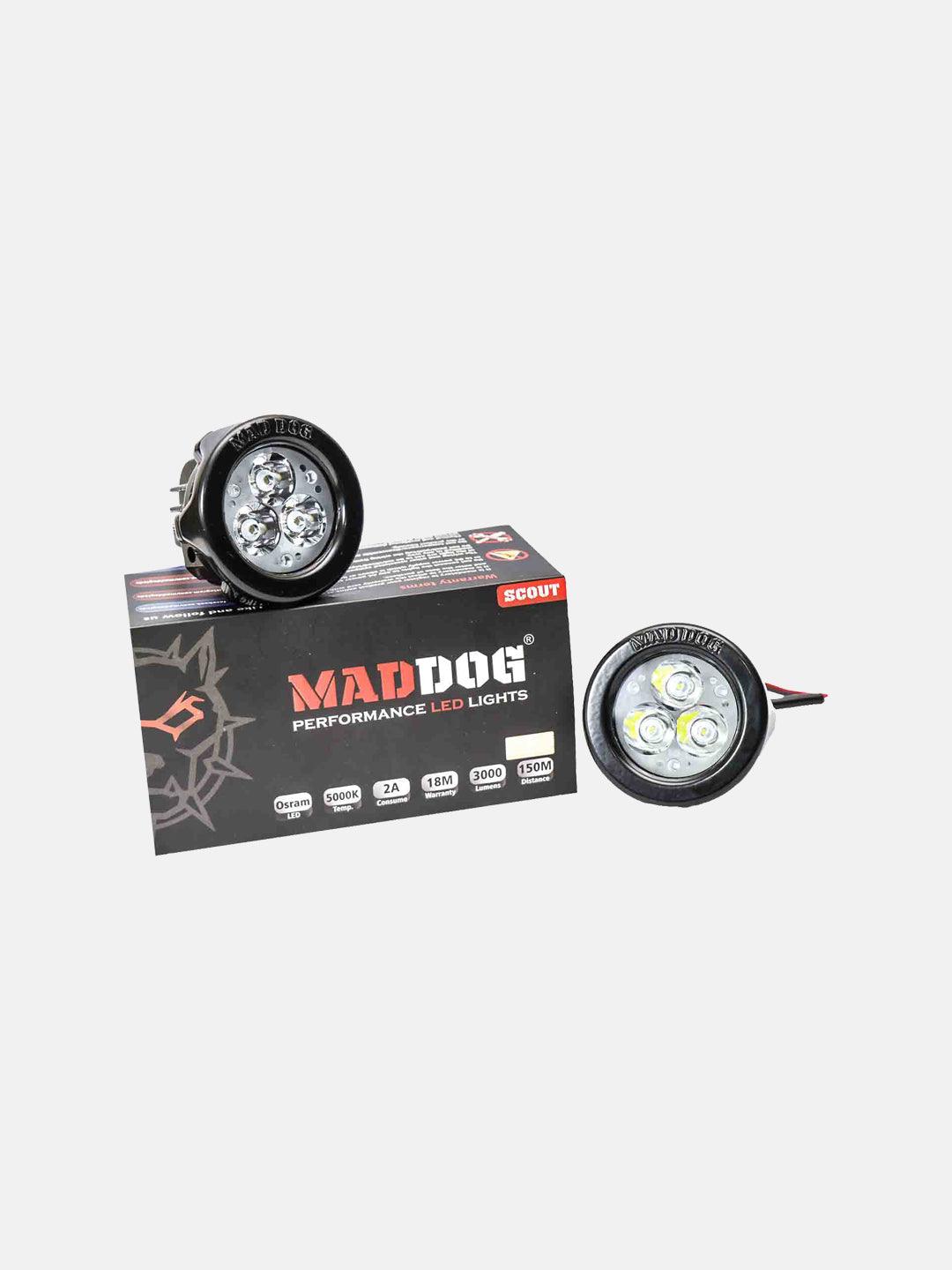 MadDog Scout LED Fog Light - Moto Modz
