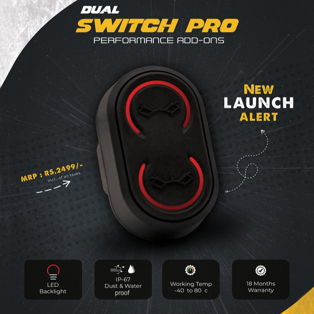 Maddog Dual Switch Pro – Independent Control for Two Pairs of Lights