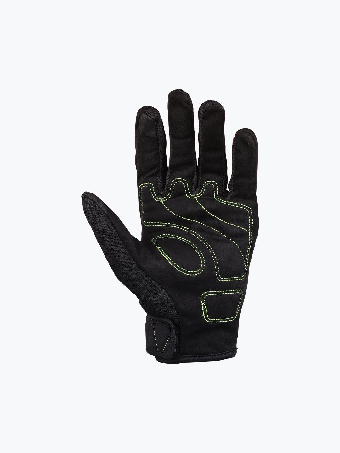 Masontex Gloves M30 IV Black Green - Moto Modz