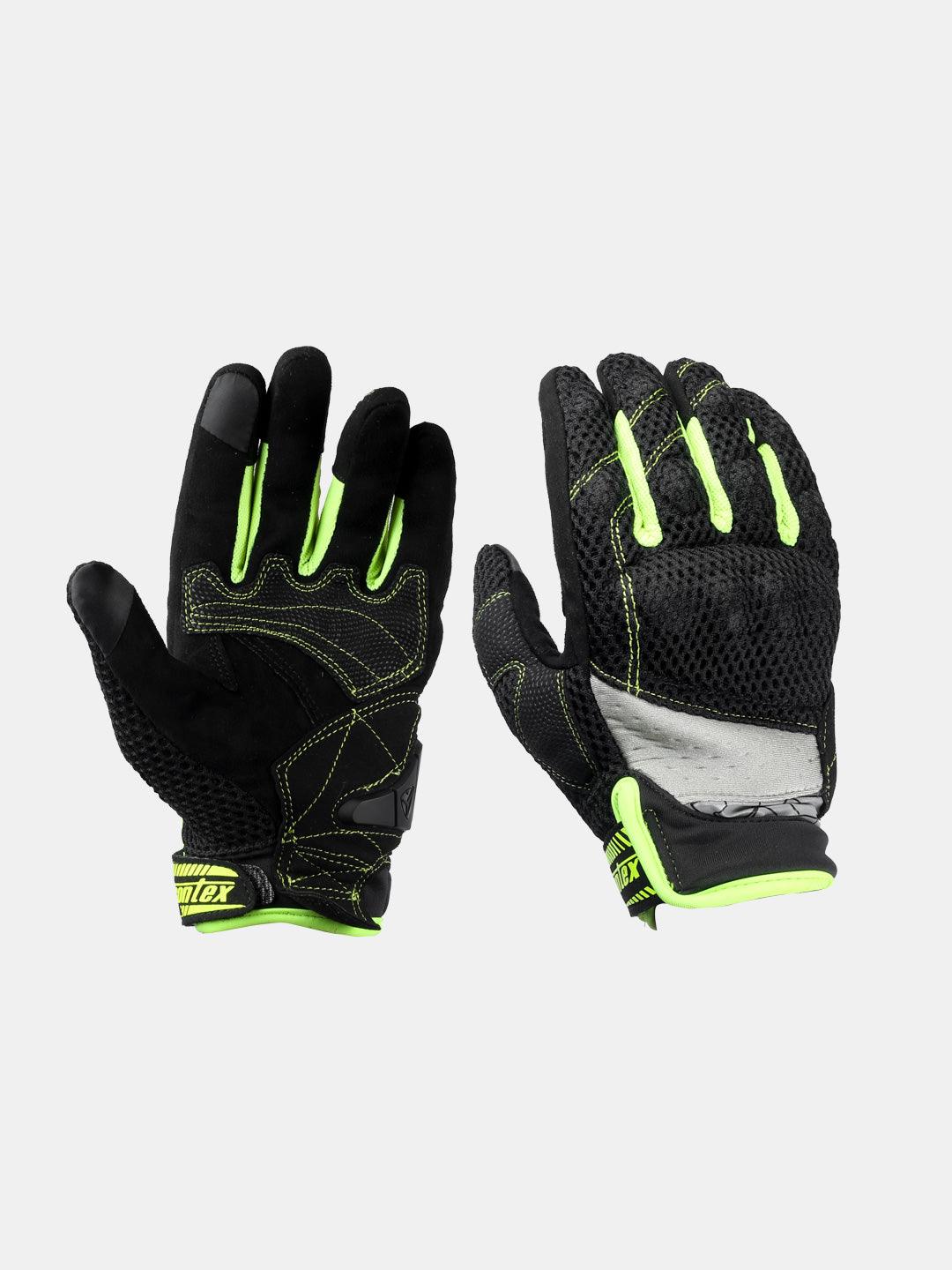 Masontex Gloves M44 Hi Viz Green - Moto Modz