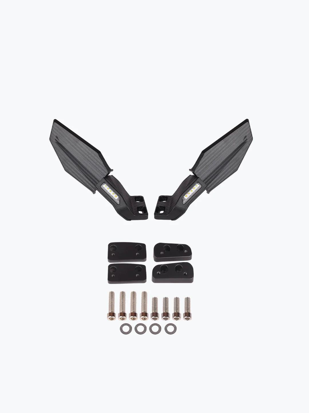 Max Protaper HJ098 Hexagon Body Kit Mirror - Moto Modz
