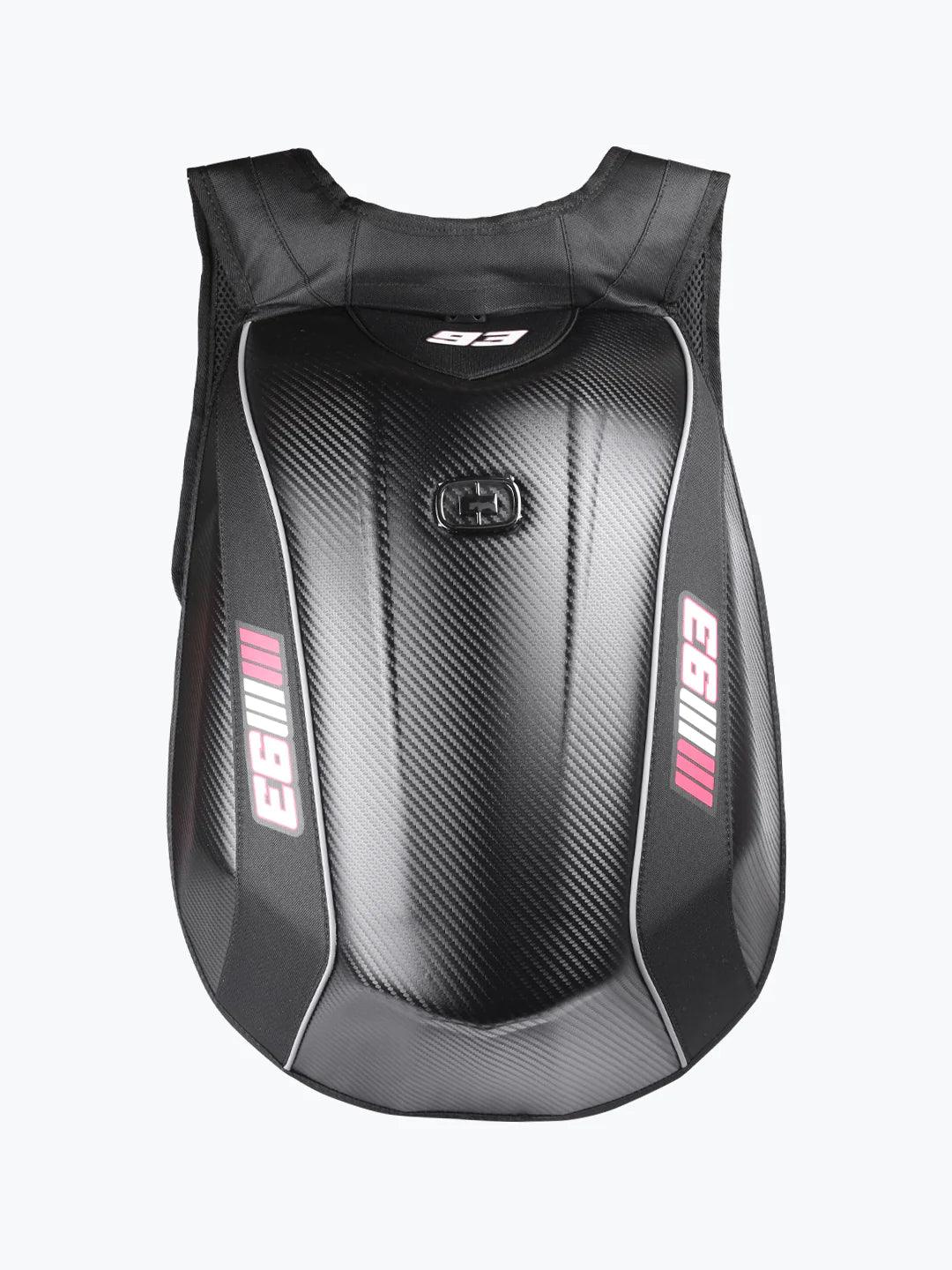 Motorcycle Backpack Black/Red - Moto Modz