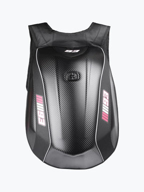 Motorcycle Backpack Black/Red - Moto Modz