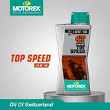 Motorex 10W40 TOP SPEED ( JASO MA2 ) 1L - Moto Modz