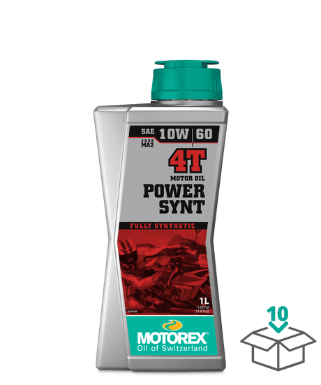 Motorex 10W60 Power Synth ( JASO MA2 ) 1L - Moto Modz
