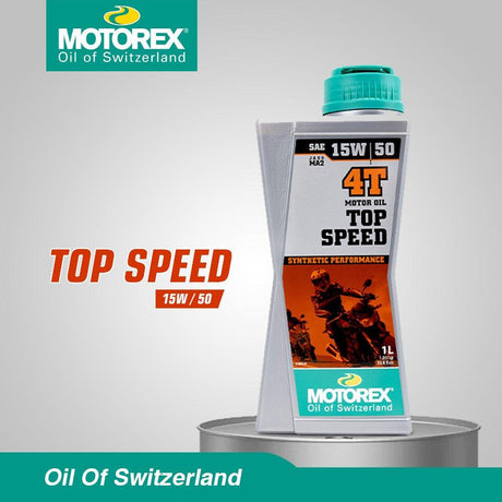 Motorex 15W50 Top Speed ( JASO MA2 ) 1L - Moto Modz