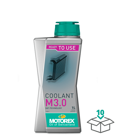 Motorex Coolant M3 Ready To Use ( 1 L ) - Moto Modz