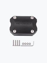 Motowolf Crash guard Protection Clip Square One piece Black - Moto Modz