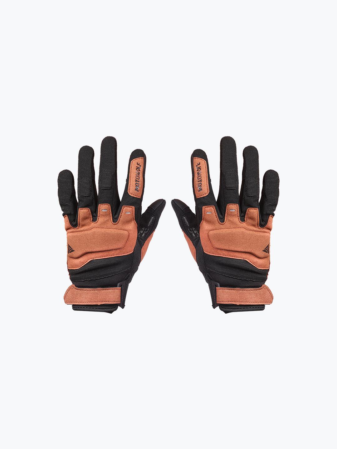 Motowolf Gloves Brown 0325 - Moto Modz