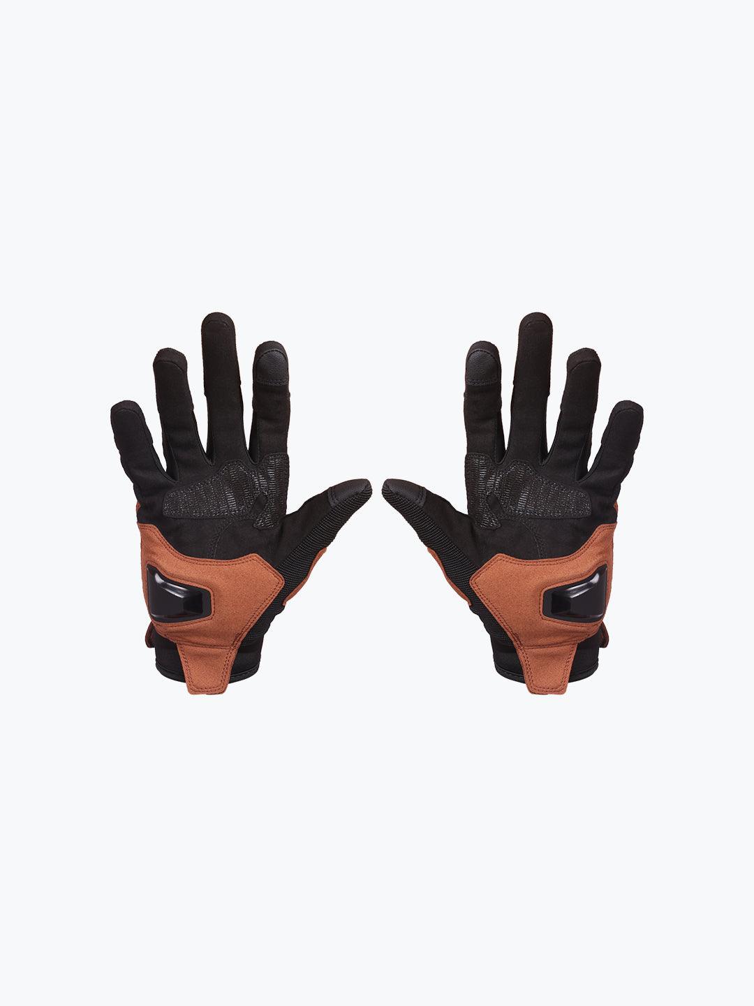 Motowolf Gloves Brown 0325 - Moto Modz