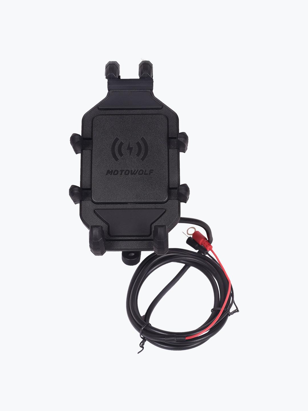Motowolf Handle Mount Phone Charger 2827 - Moto Modz