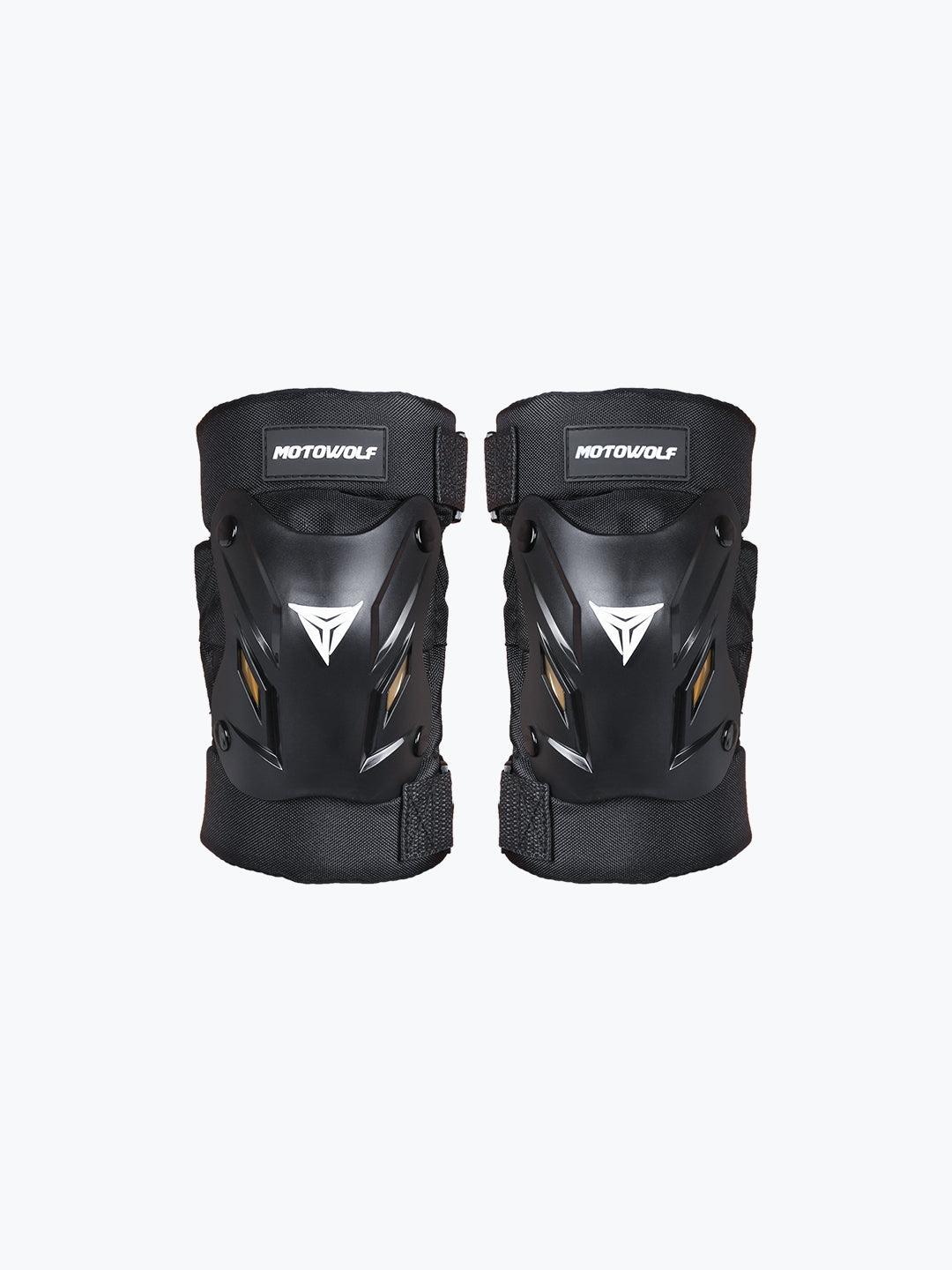 Motowolf Knee And Elbow Pad Black 1034 - Moto Modz