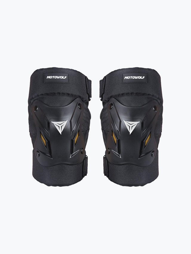 Motowolf Knee Pad Black 1034 - Moto Modz