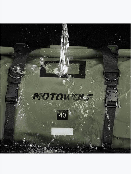 Motowolf Travel Bag Green 0717 - Moto Modz