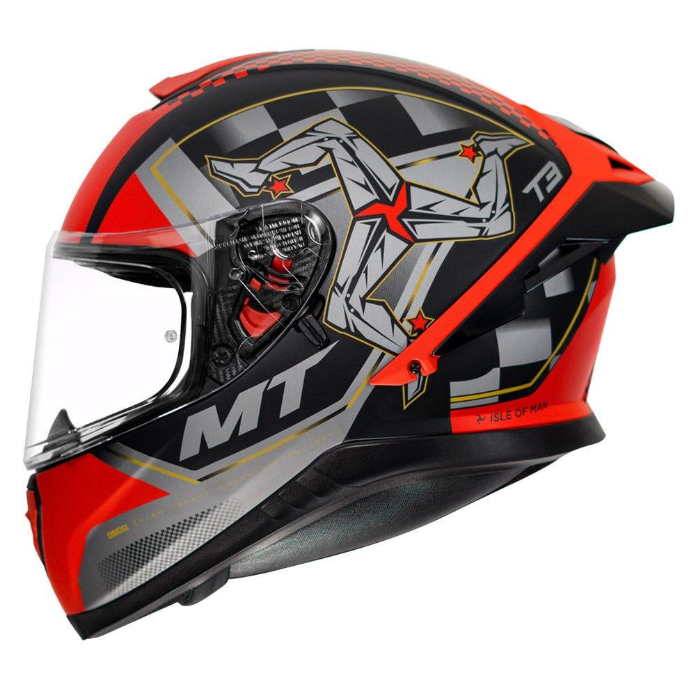 MT Helmets thunder 3 pro isle of man - Moto Modz