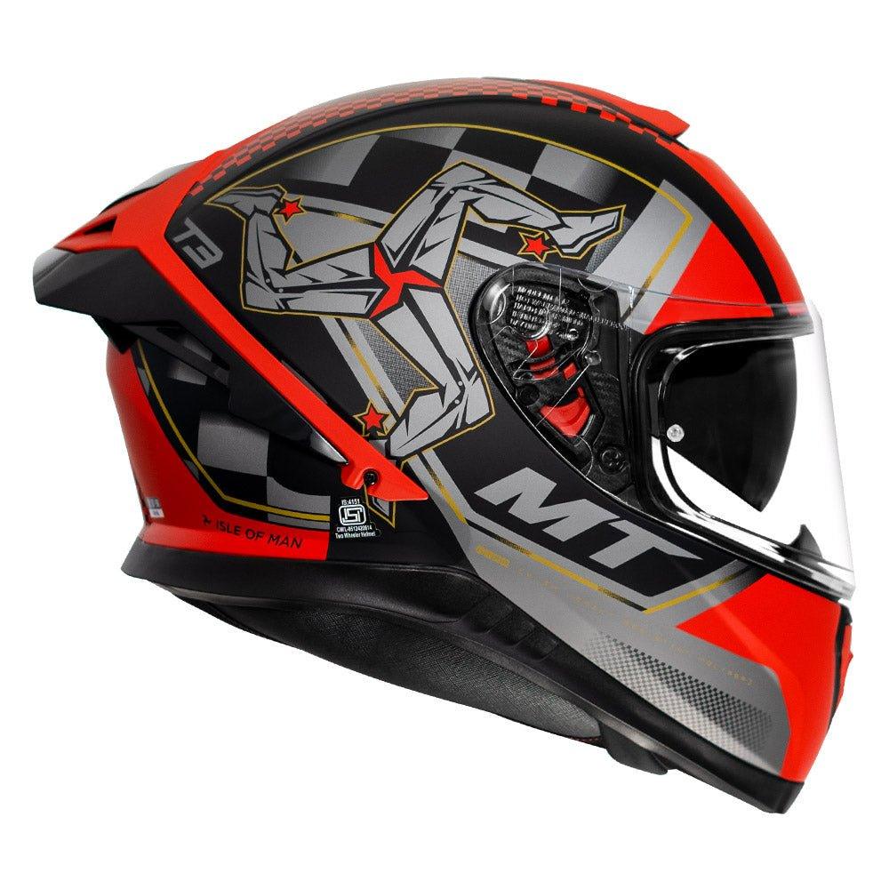 MT Helmets thunder 3 pro isle of man - Moto Modz