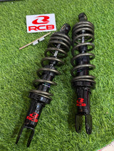 RCB REAR SHOCK ABSORBER A3 AEROX 155 305MM 01A0266 (titanium, 305mm, AEROX)