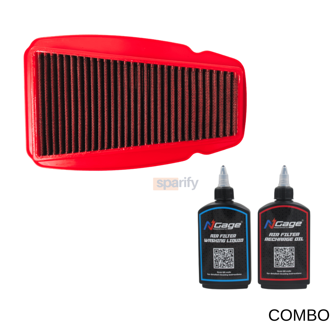 Hyper flow air filters for Yamaha R15 v3 / V4 & MT 15 - Ngage Powerparts
