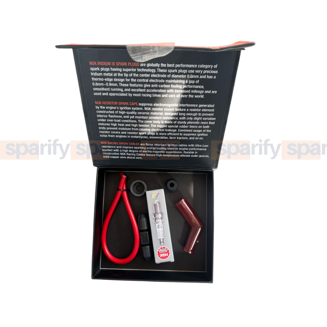 HERO XPULSE 200 4V / PRO / RALLY| High performance | Spark plug cable kit | Resistor Spark Caps