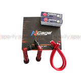 RE SUPER METEOR 650 - SHOTGUN 650 | High performance | Spark plug cable kit | Resistor Spark Caps
