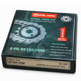 BAJAJ PULSAR NS 400 ( 2024 onwards ) NOISE FREE CHAIN SPROCKET KIT | ROLON