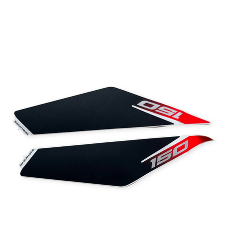 Aprilia SR 150 complete sticker decals kit red black graphics body wrap scooter