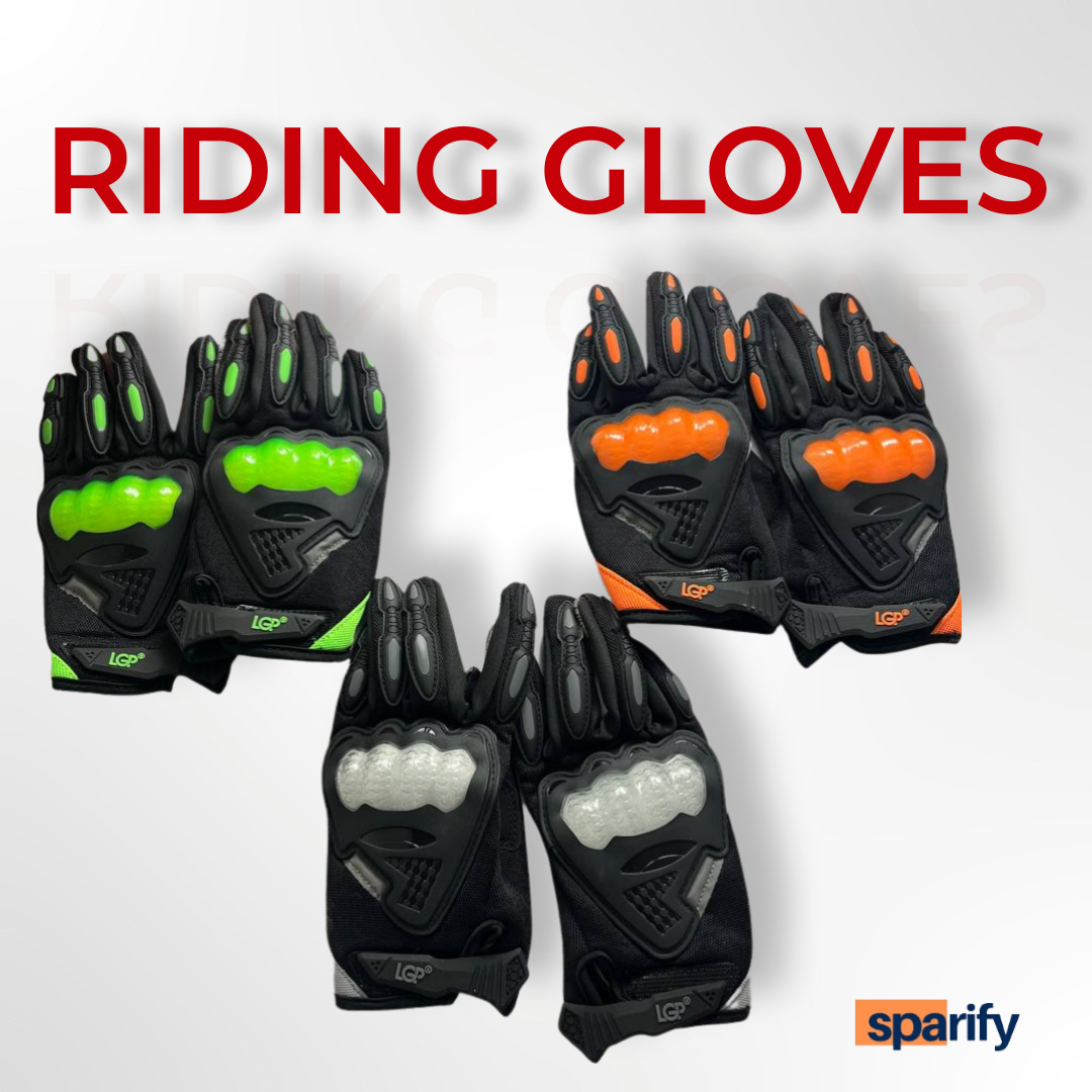 LGP motocross riding gloves | Black (grey)
