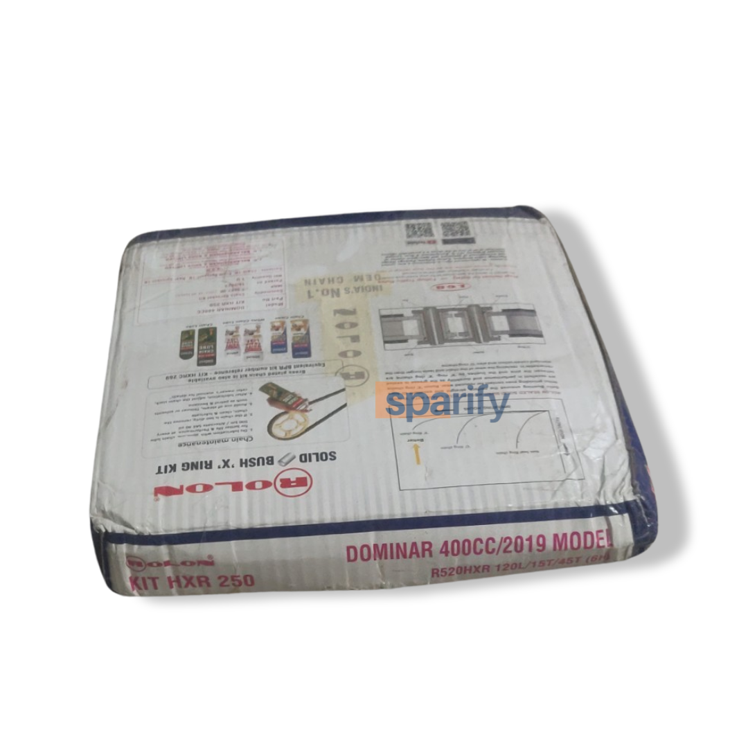 DOMINAR 400 XRING CHAIN SPROCKET KIT BY ROLON From Moto Modz.