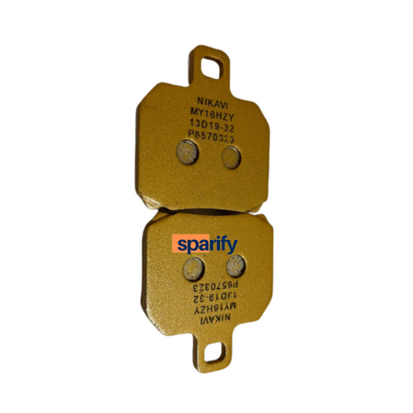 Benelli TNT 600 rear brake pads sintered by Nikavi