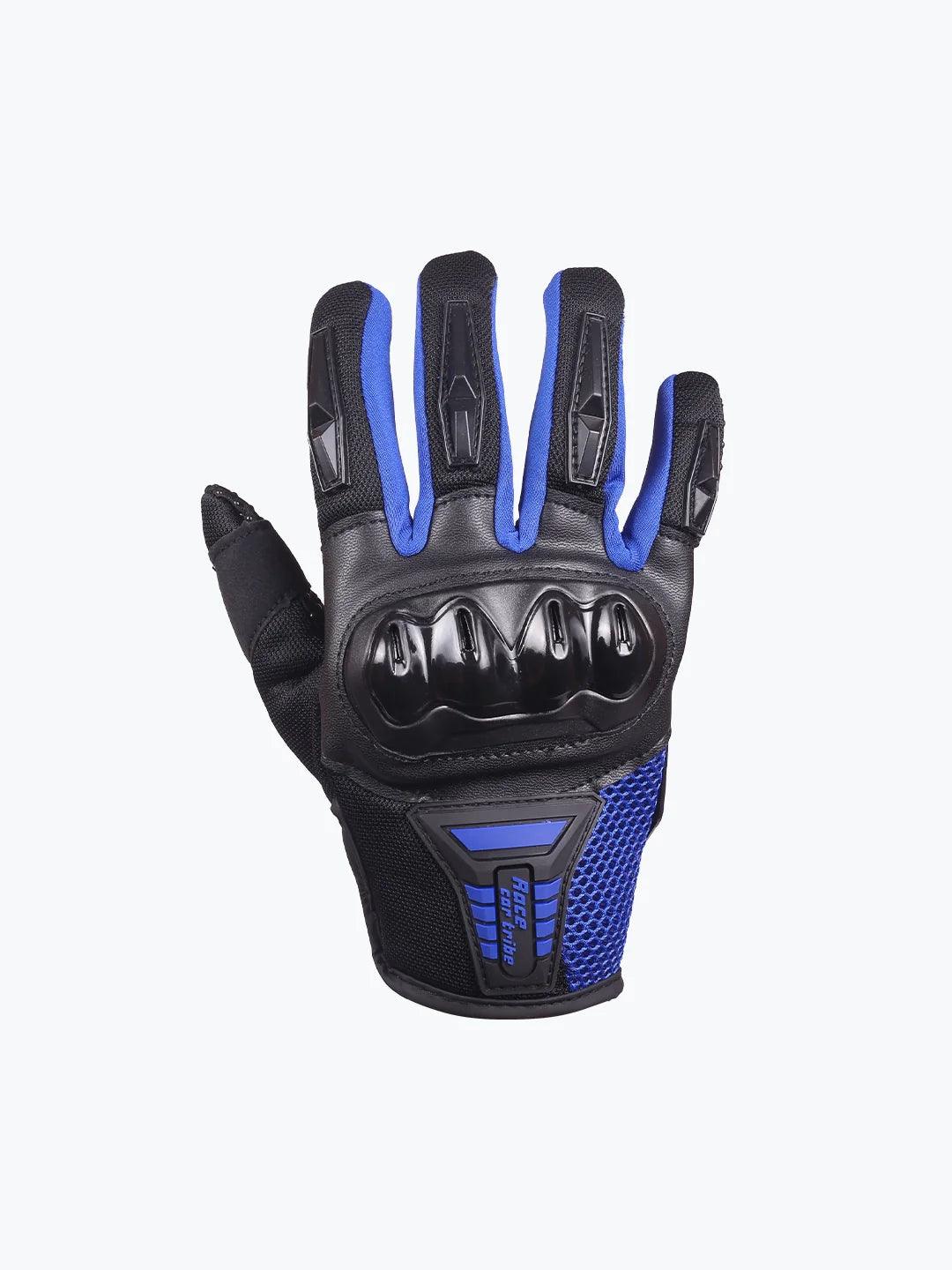 Race Car Tribe Gloves Economy Blue - Moto Modz