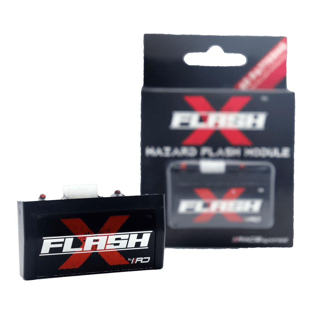 Race Dynamics FlashX Hazard Flash Module, Blinker/Flasher for Yamaha FZ150 - Moto Modz