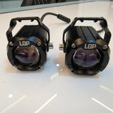 LGP DK150S 70W LED Spotlight for Motorcycles – 7200 Lumens Auxiliary Driving Light, IP68 Waterproof