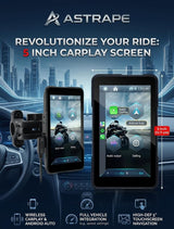 Astrape  Detachable Navigation Screen for Motorcycles