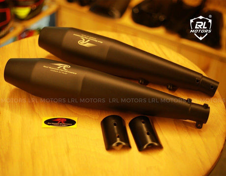 Royal Enfield Interceptor 650 Red Rooster Performance Black Matte Stellar - Moto Modz