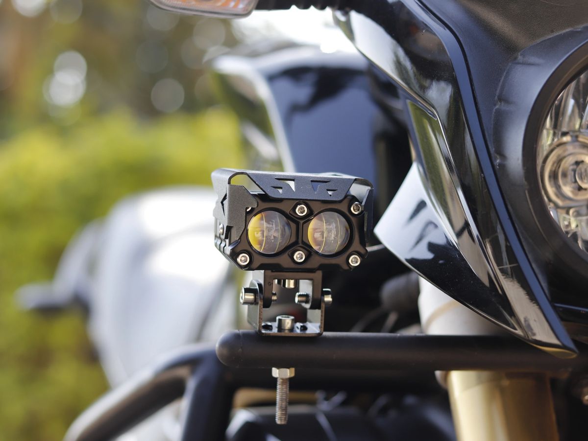 LIU HJG Mega Drive 60W Quad Shot Dual Lens/Dual Color High/Low Yellow/White LED Fog Lights (2 Pc) ( ORIGINAL)