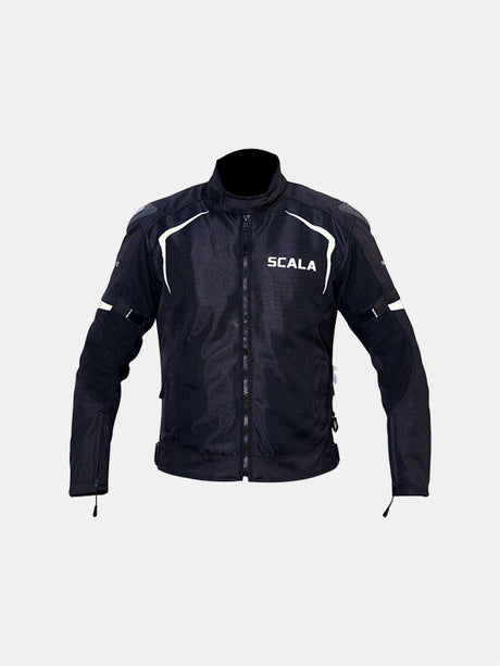 Scala Marvel V2 Black Jacket - Moto Modz